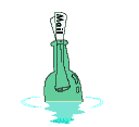 Pic of Floating Bottle